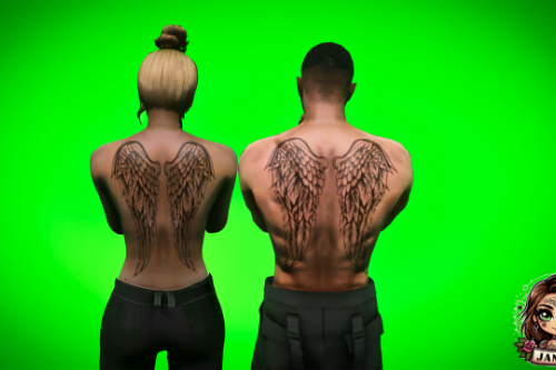 Tattoo -  Angel Wings for MP Male / Female 