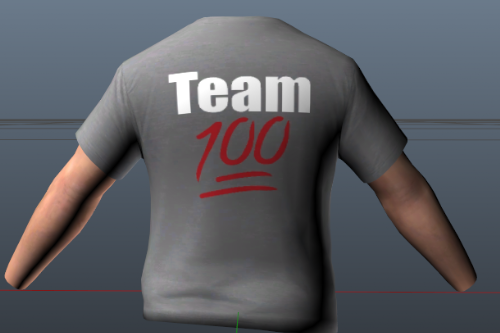 Team 100 shirt For micheal
