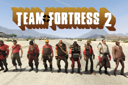 Team Fortress 2 Pack (TF2) [Add-on Peds]