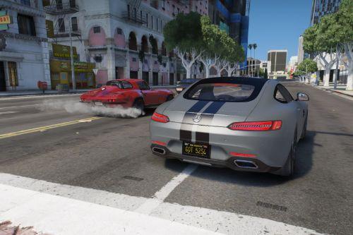 Tej Mercedes Amg GT from fast and furious 8