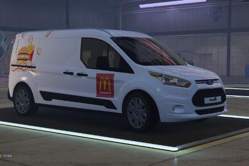 Template Ford Connect Van [ Mc donalds ]