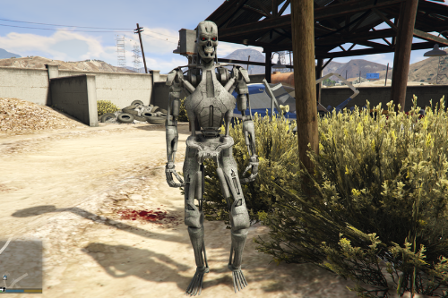 Terminator T-888 Endoskeleton (Add-On Ped)