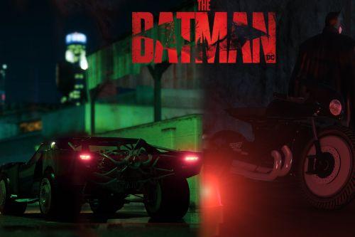 The Batman 2022: Vehicle Pack W/Custom Engine Sound!!!.