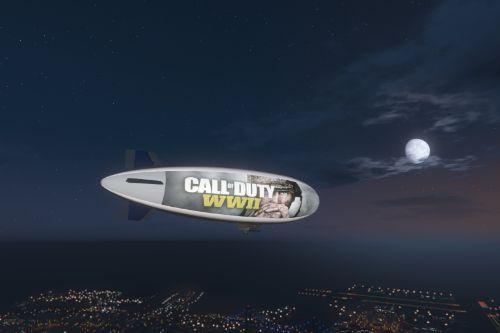 The Call of Duty WWII Blimp