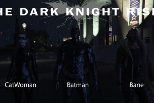 The Dark Knight Rises W/Cloth