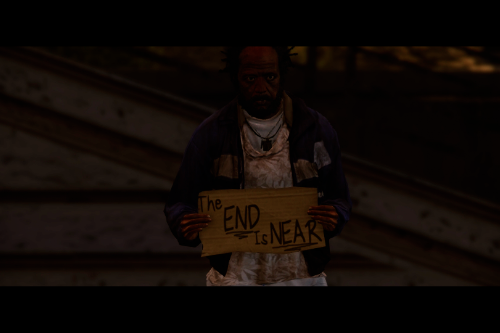 The End Is Near! (Homeless Sign)