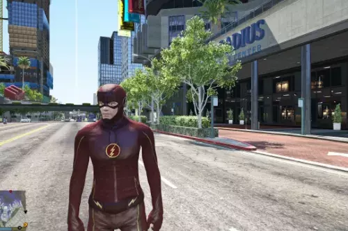 The Flash Season 1-2-3 final serie retexture and Barry Allen