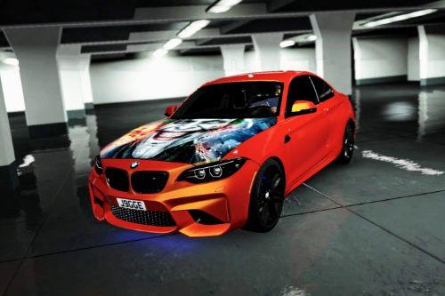 The Joker BMW M2 Livery @M2Rude
