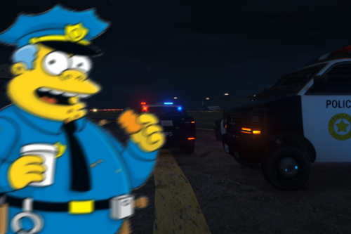 The Simpsons Springfield Police Pack