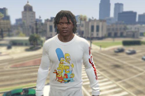 The Simpsons Sweater (Texture)