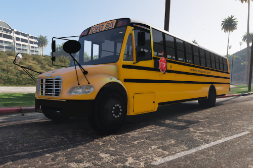 Thomas Built Freightliner C2 School Bus [Add-On | ELS]