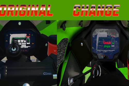 tiny detail change for Kawasaki Ninja ZX10R KRT Edition 2024