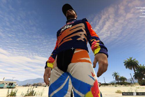 Toby Price Dakar Red bull outfit (Freemode Male)