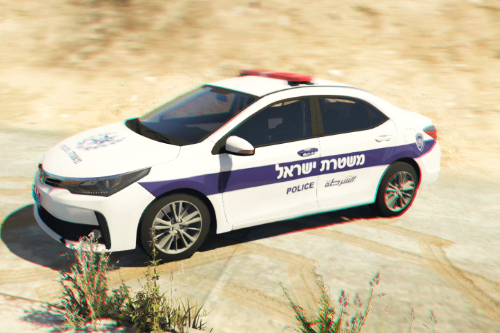 Toyota corolla 2016 - טויוטה קורולה משטרת ישראל 
