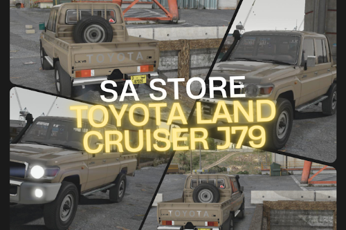  Toyota Land Cruiser j79 Pick Up [Add-On]
