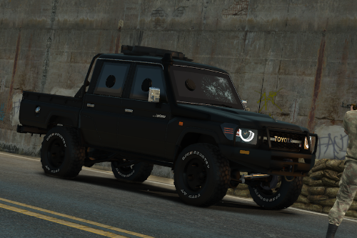 Toyota Land Cruiser GR Pick Up Armored [Add-On / Animated]