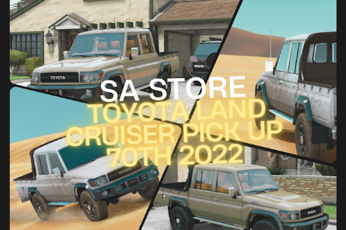 Toyota Land Cruiser Pick Up 70th 2022 [Add-On]
