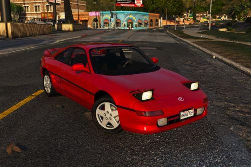Toyota MR-2 GT (SW-20) [Add-On Stock | Tuning | Template | LODs]