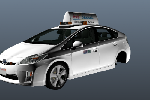 Toyota Prius korea seoul Taxi