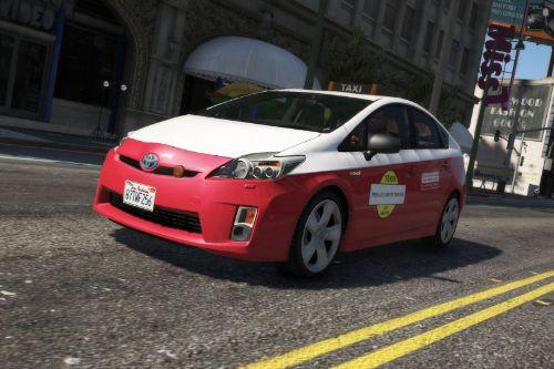 Toyota Prius Malaysia Taxi (with Real-Life billboards)