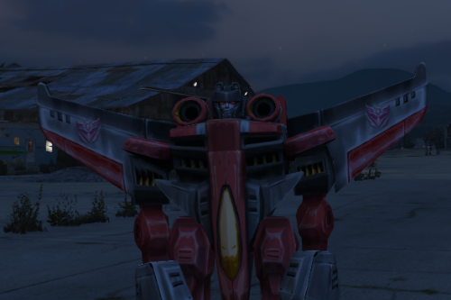 Transformers Starscream Armada [Add-On Ped]