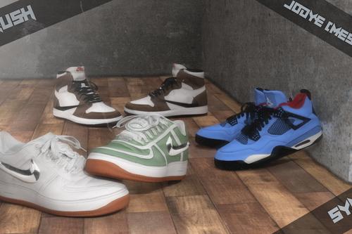 Travis Scott Sneaker Pack D2af19 shoe render