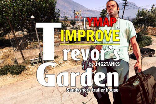 Trevor's Sandy Shores Trailer garden Improved [YMAP] 