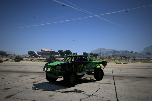 Trophy Truck Monster Energy Livery