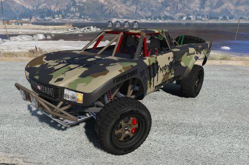 Trophy Truck  Woodland Camo Monster Livery