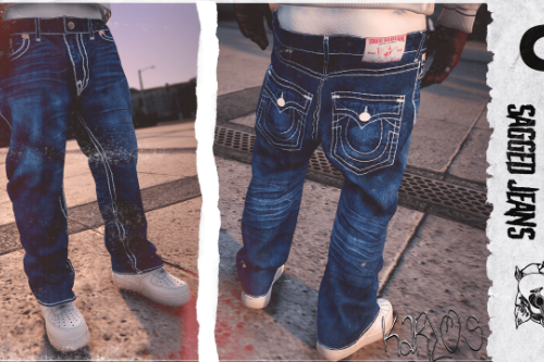 True Religion Sagged Jeans [MP Male]