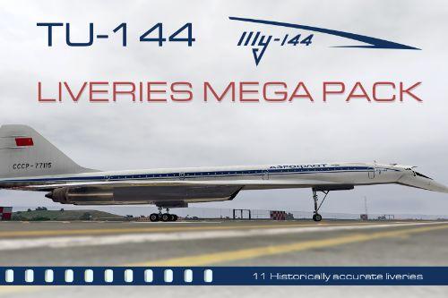 TU-144 Liveries Mega Pack