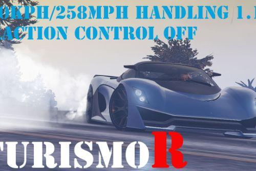 Turismo R 410kph/256mph Handling + Traction Control Off