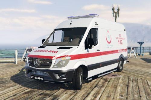 Türk Ambulans Mercedes-Benz Sprinter (REPLACE)