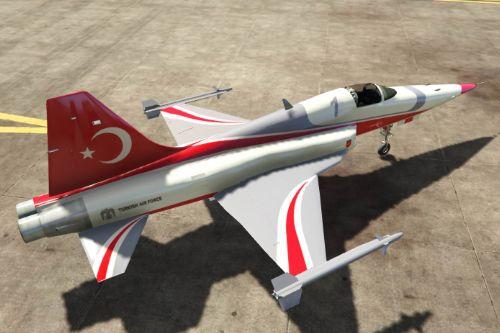 Turkish Stars Skin For CANAL EMBRAER's  F-5E Tiger