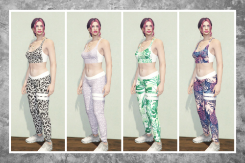 Workout Clothing Pack for MP Female