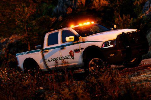 u.s. park ranger 2018 dodge ram 2500 [livery]