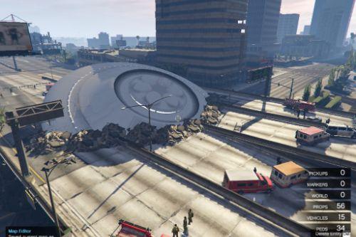 UFO Bridge Crash