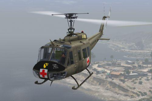 1st Calvary Medevac UH-1H [Add-On]
