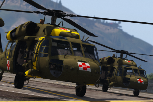 UH-60L Medevac Livery Pack