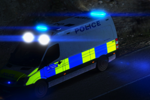 UK Met Police Sprinter (ELS) (REFLECTIVE)