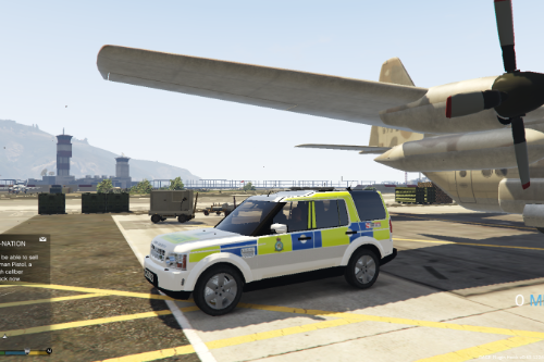 UK Military Police Skin Pack for Land Rover Discovery 4
