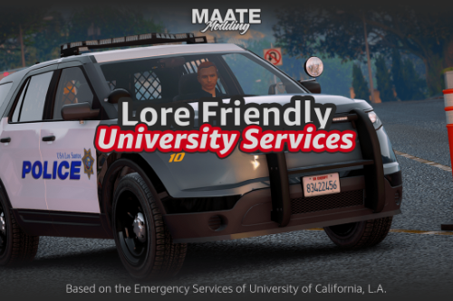 University Services Pack [Add-On | Lore Friendly | Soundbank | Template | FiveM-Ready] (Based on UCLA)