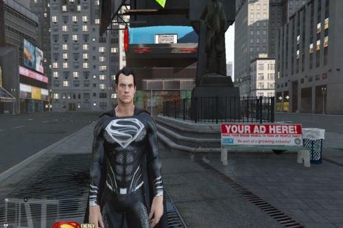 Ultimate Superman Black suit