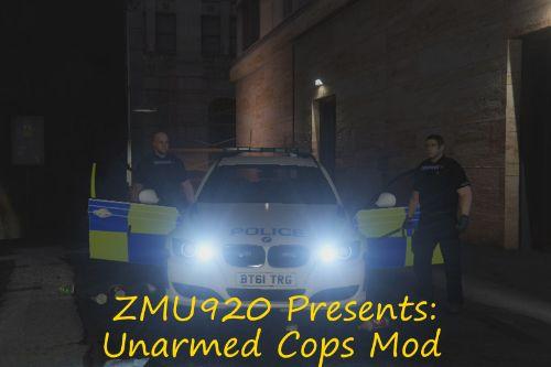 Unarmed Cops Mod