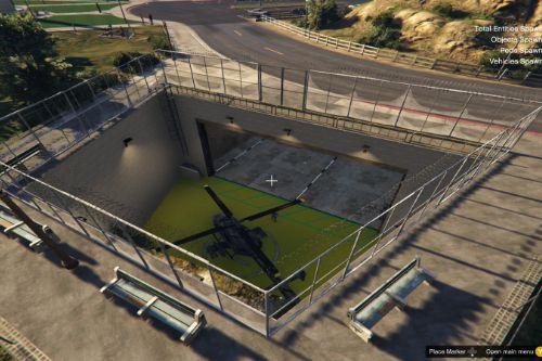 Underground Heli base [Addon]