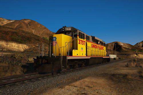 Union Pacific SD40-2 Textures