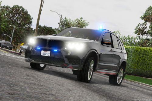 [ELS I GTA V PLATES] BMW X5M Unmarked Police