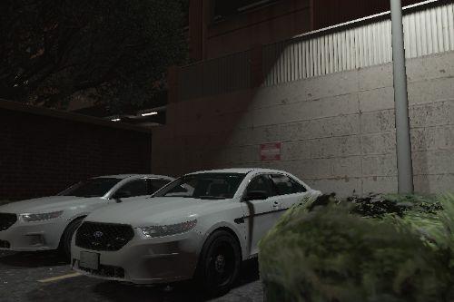 Unmarked Grey Ford Police Interceptor Sedan Skins