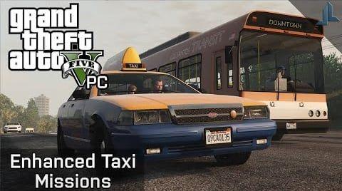 [UPDATED] GTAV - Enhanced Taxi Missions [.NET][Controller Support]