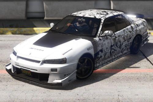 URAS-SKYLINE ER34 Ahegao Livery 